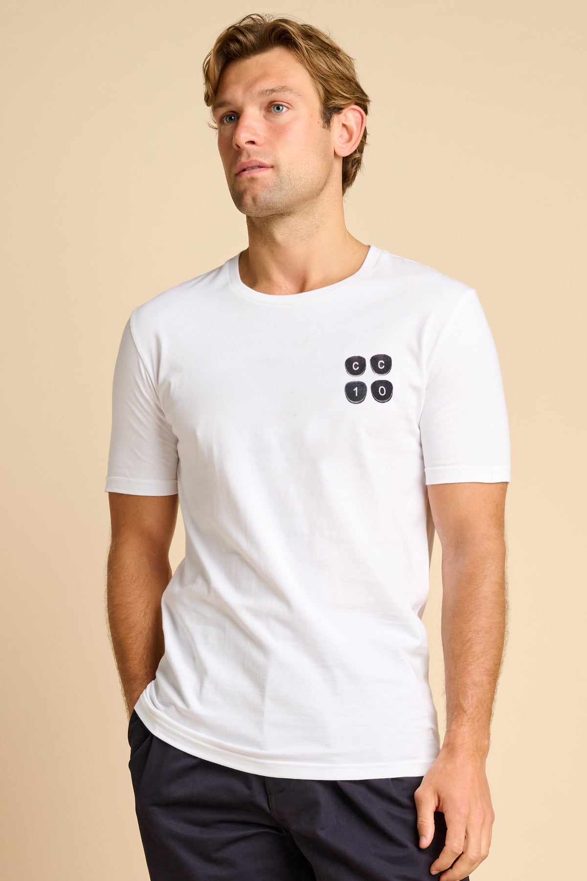 Mens Short Sleeve Graphic T Shirt - CC10 Four Keys