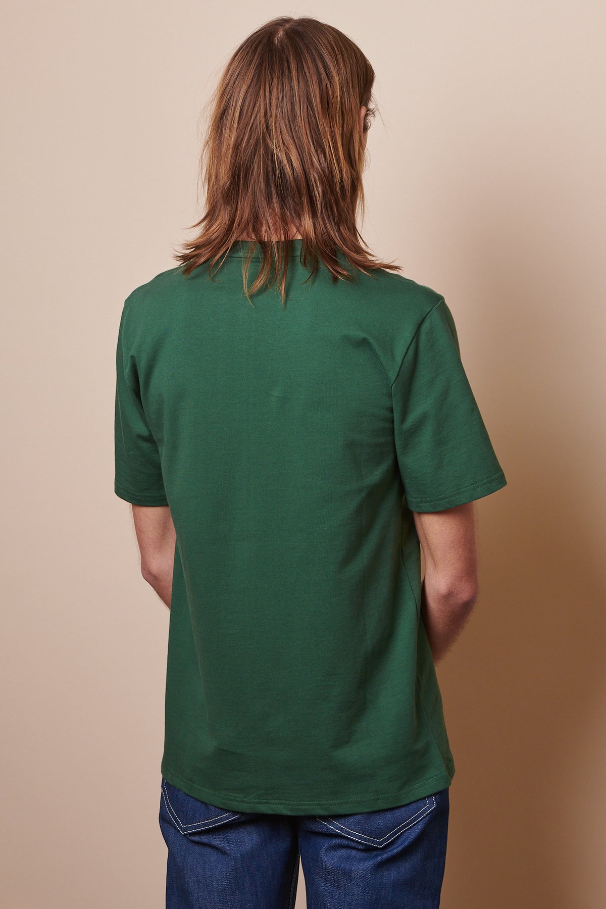 
            Men&#39;s Short Sleeve T Shirt Bottle Green