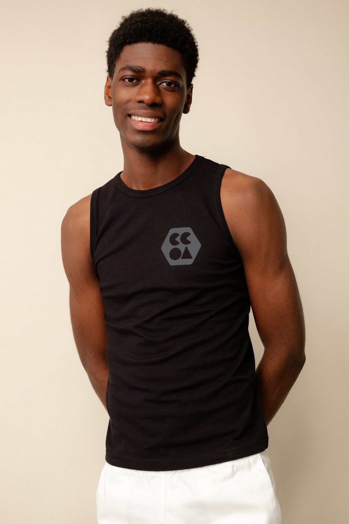 Men's Breathable T Shirt Plastic Free - Black