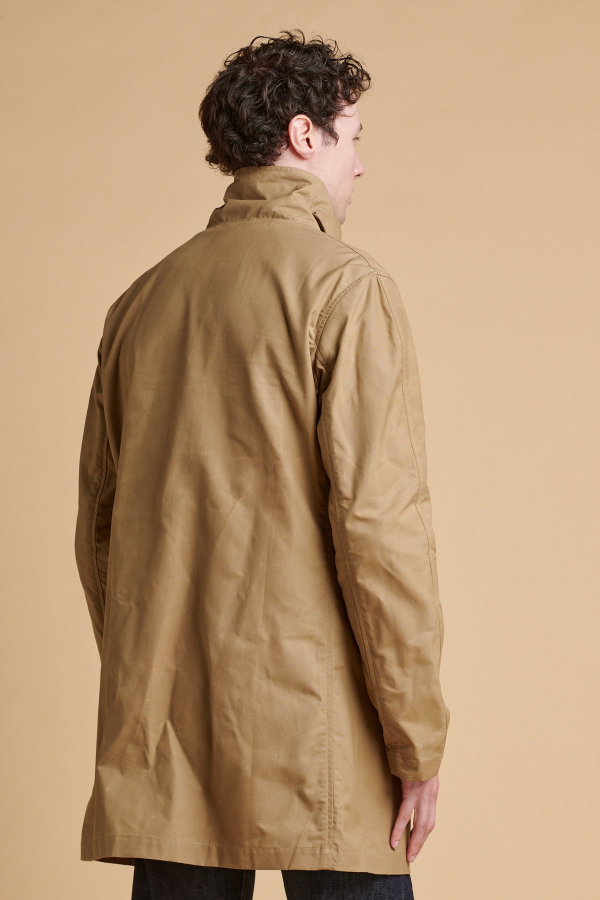 Men's Raincoat - Beige