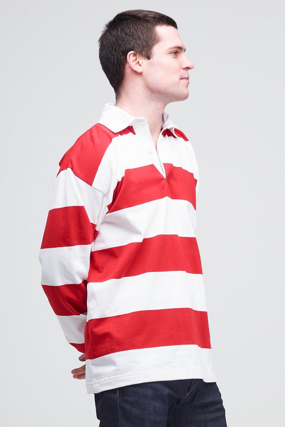 
            Male_Wide-Stripped-Rugby-Shirt_Red-White_Side