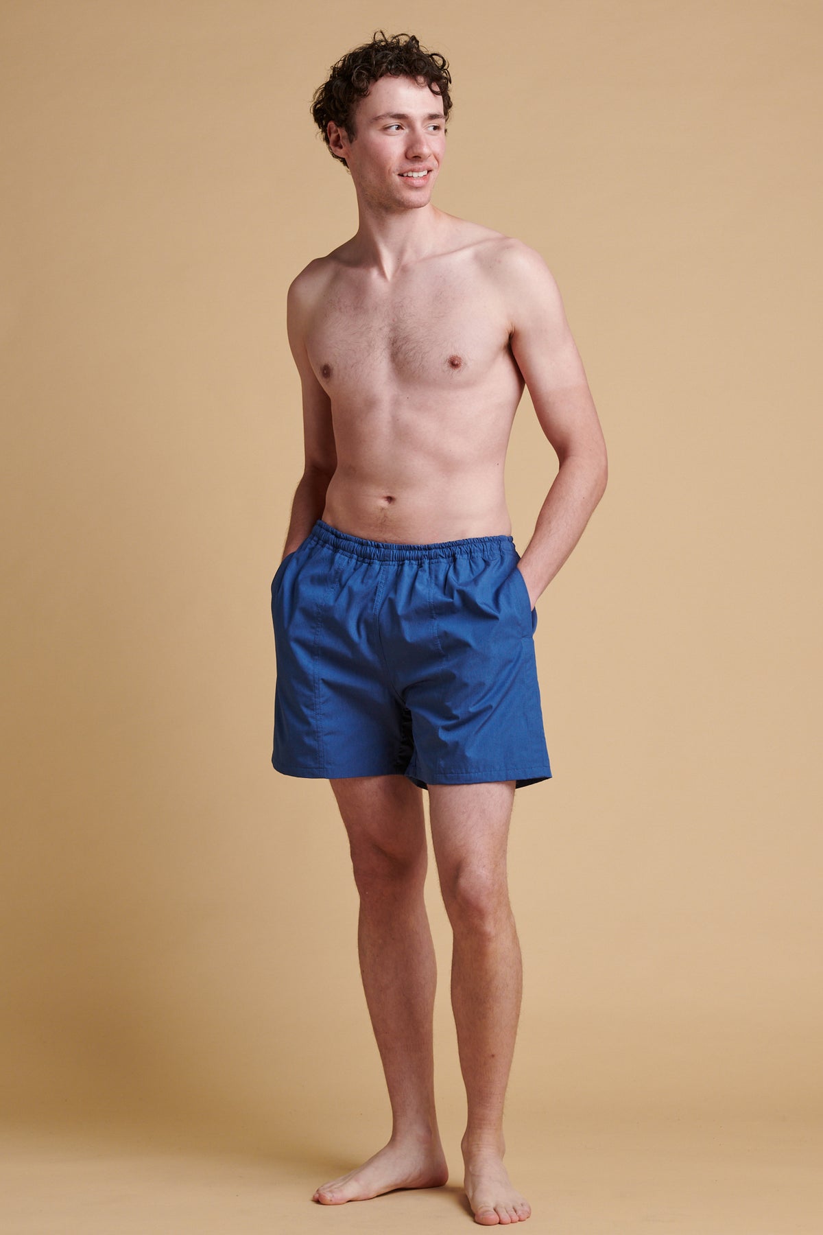 Mens Wilkie Swim Short Plastic Free - Blue