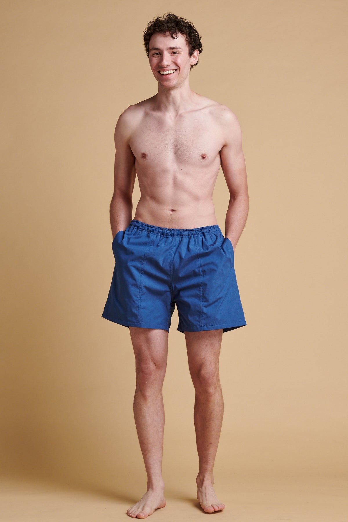 Mens Wilkie Swim Short Plastic Free - Blue