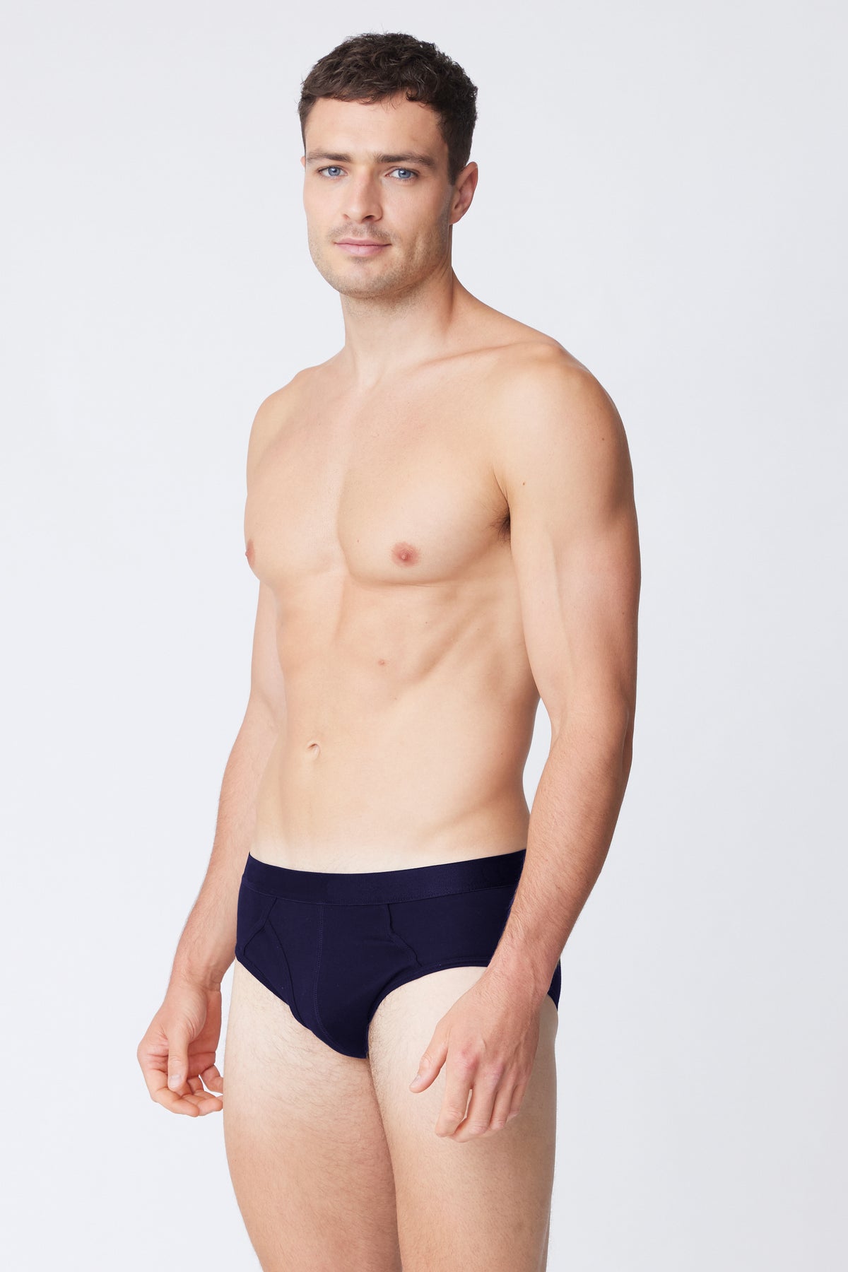 
            Men&#39;s Y Fronts 2 Pack - Navy