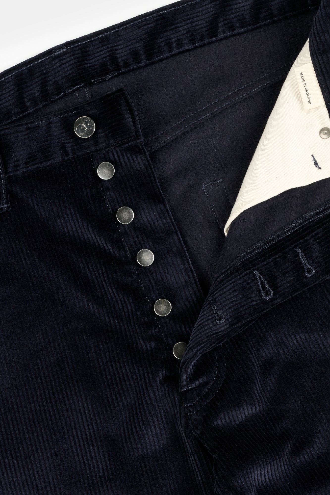 Mens Arran Loose Fit Corduroy Jean - Navy
