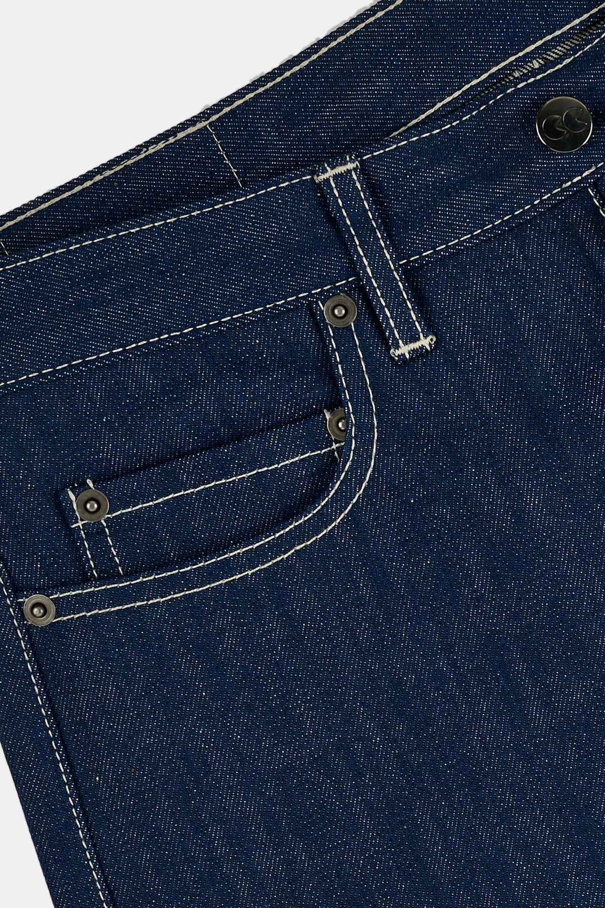 DARREN MENS SLIM LEG FLY FRONT JEAN BLUE