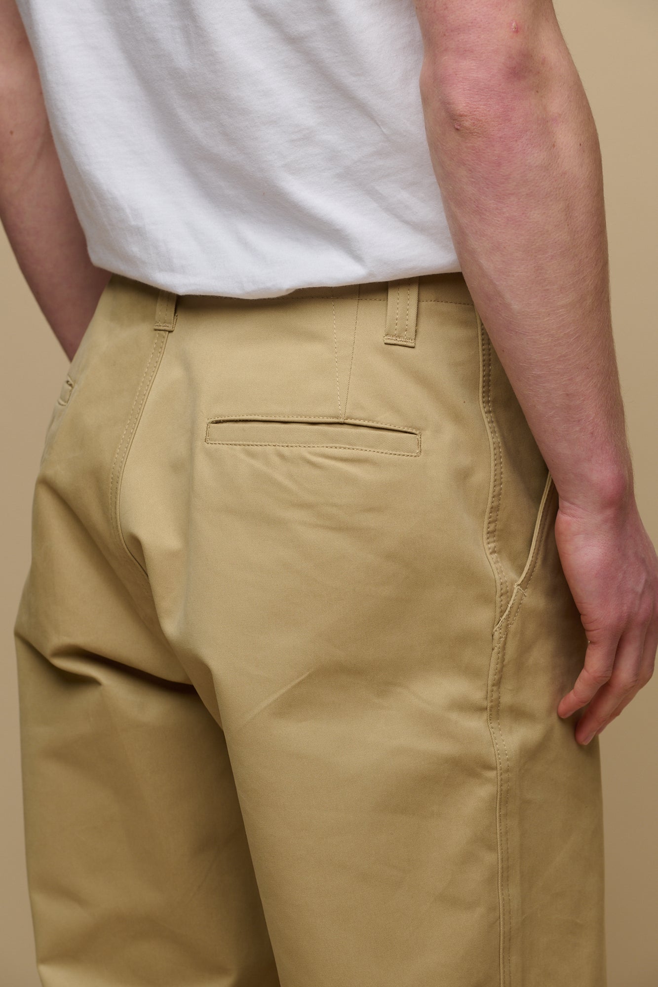 Men's Beige Trousers | Stone Trousers | Suit Direct