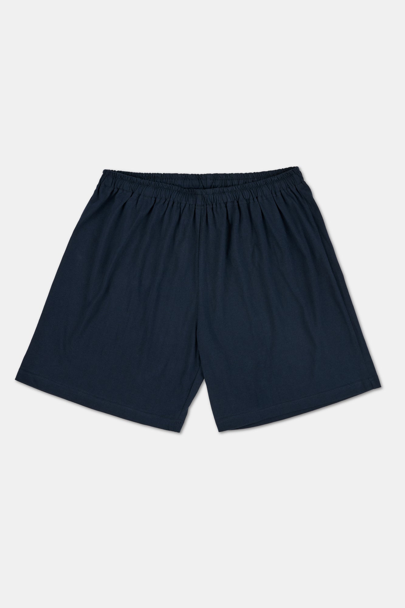 Mens Jersey Shorts Plastic Free - Navy