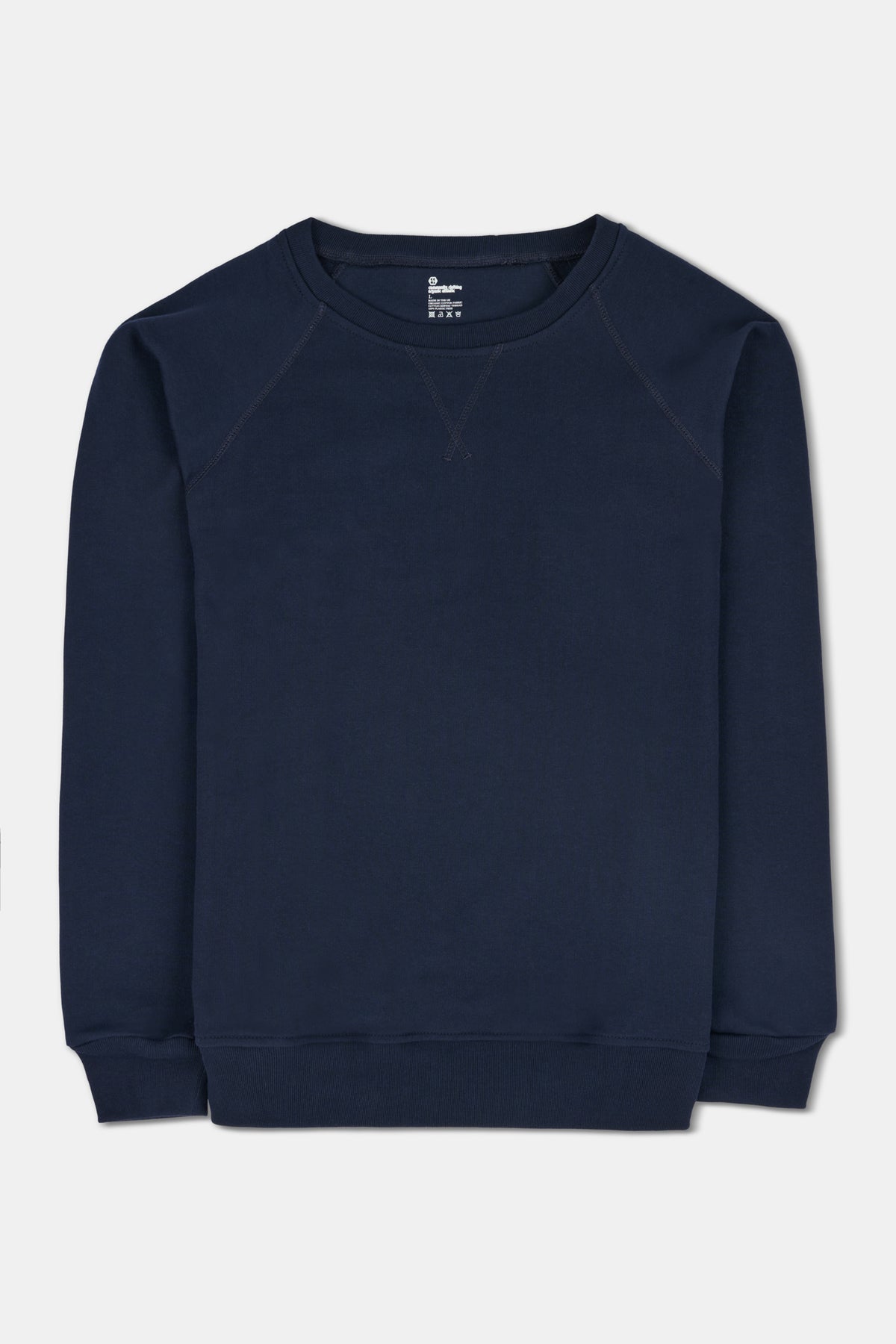Men's Long Fit Raglan Sweatshirt PF - Navy