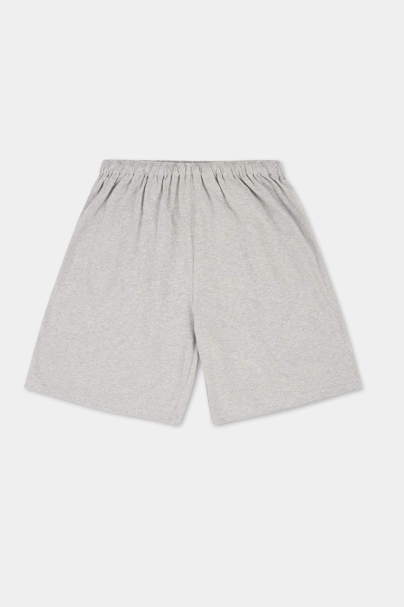 Men's Jersey shorts in grey marl.