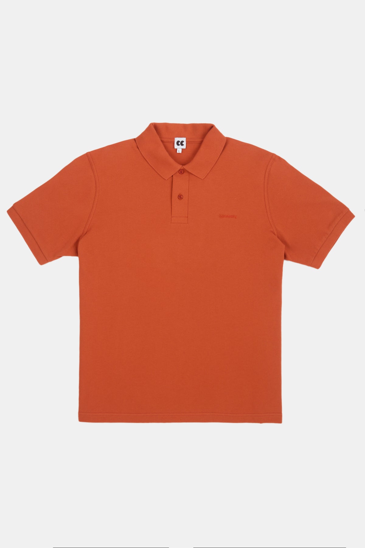 Men's Short Sleeve Polo Shirt - Cinnamon