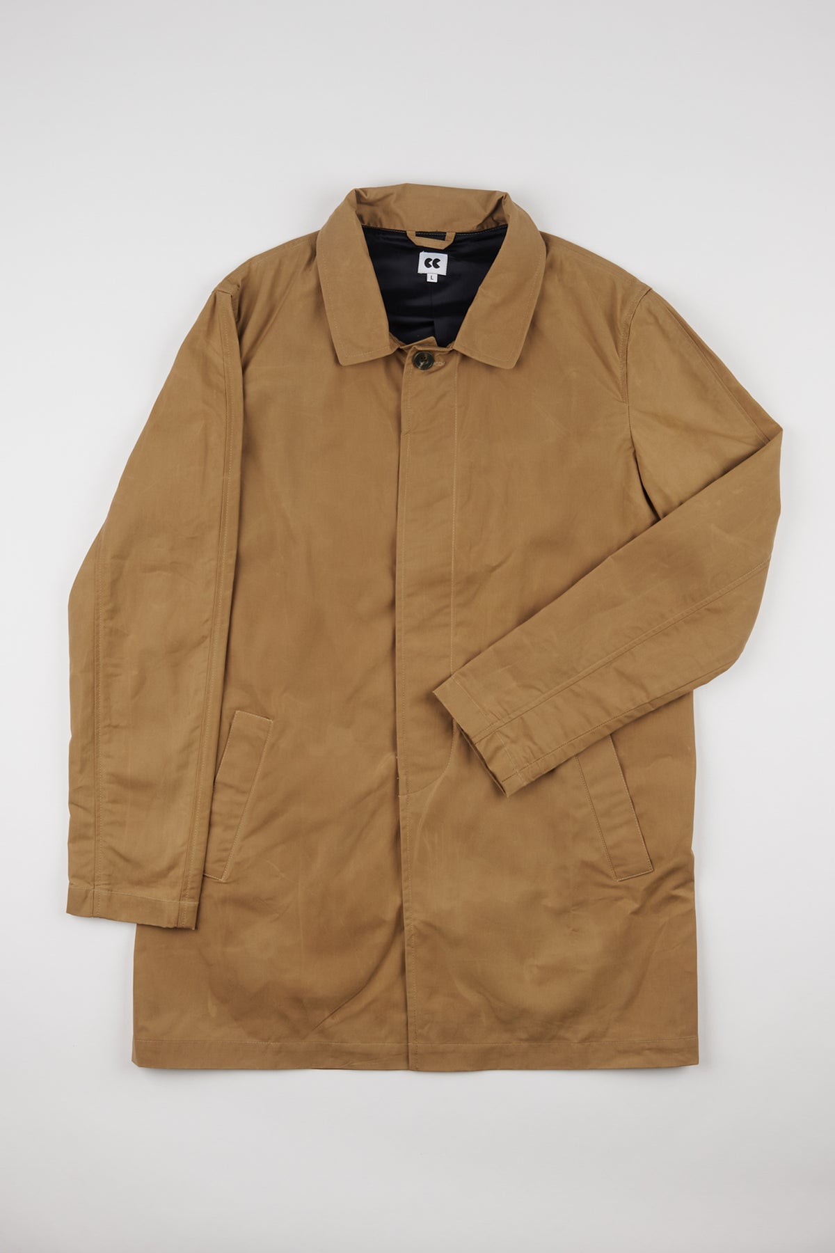Men's Raincoat - Beige