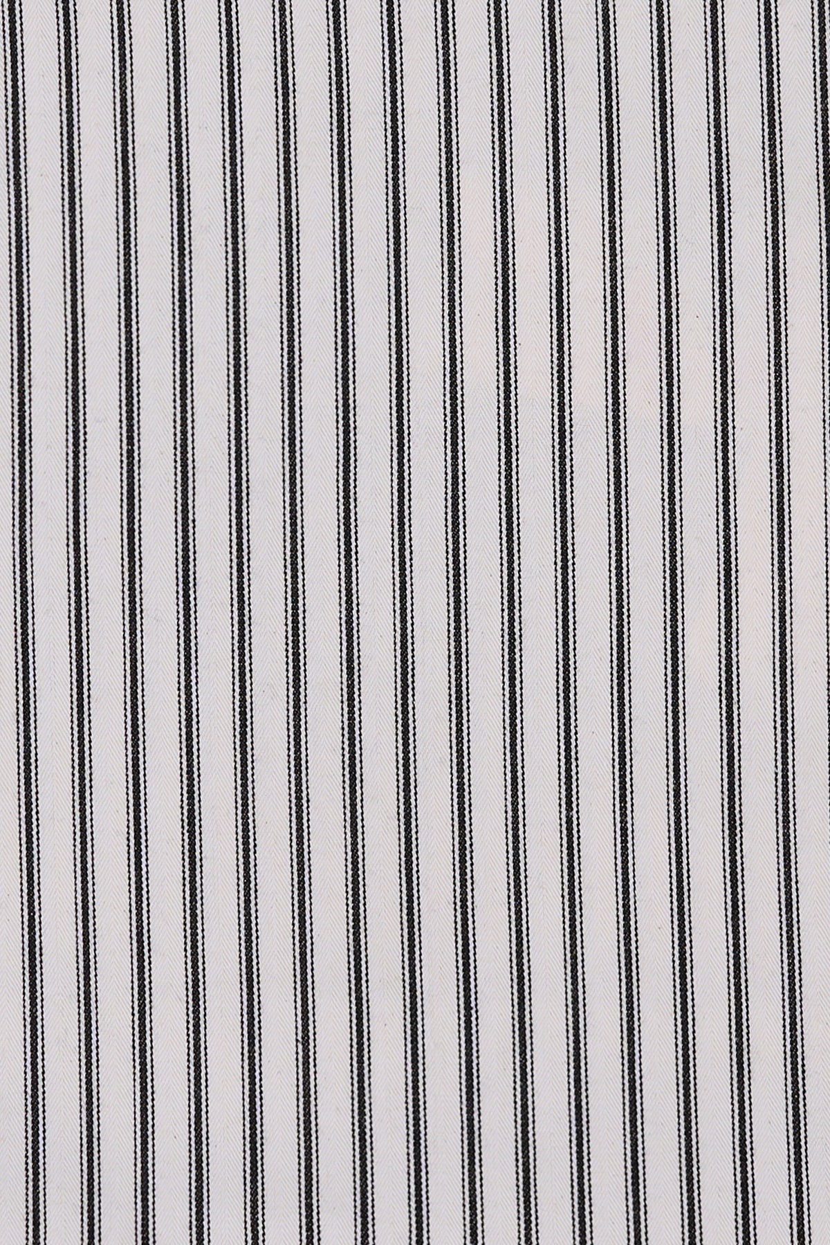 Pouch Medium- White/Black Stripe