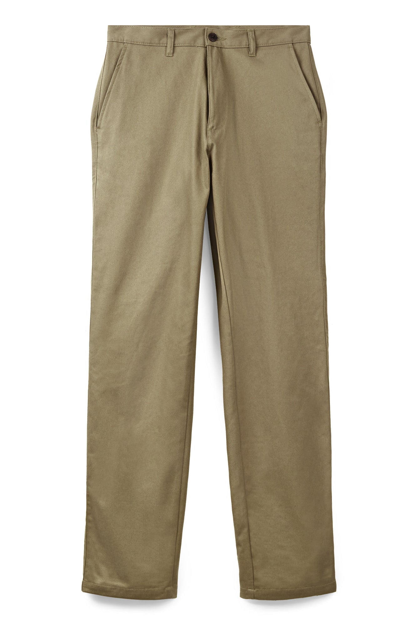 Men's Relaxed Chinos Khaki - Community Clothing