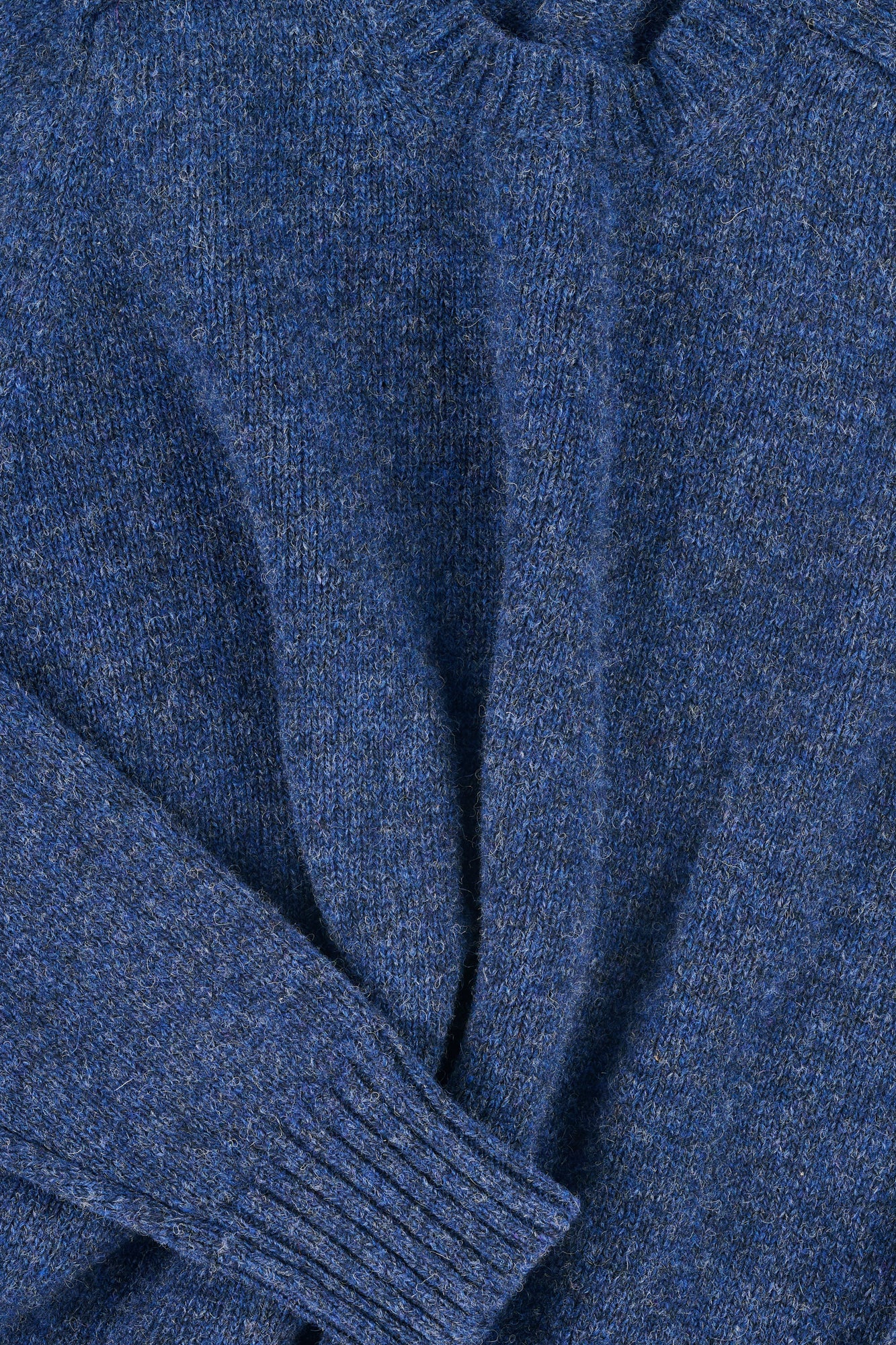 Women's Shetland Jumper - Denim Dark