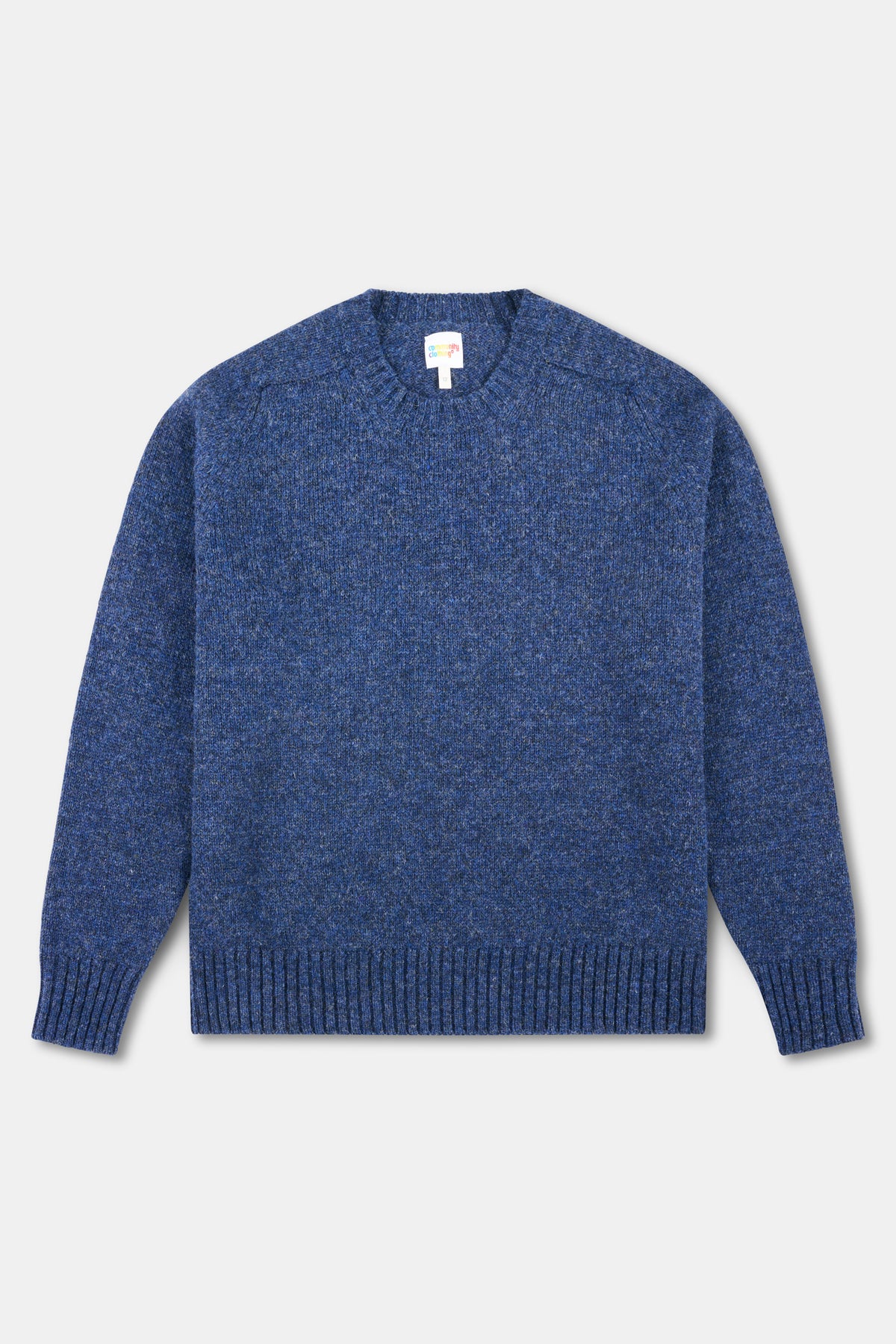 Women's Shetland Jumper - Denim Dark