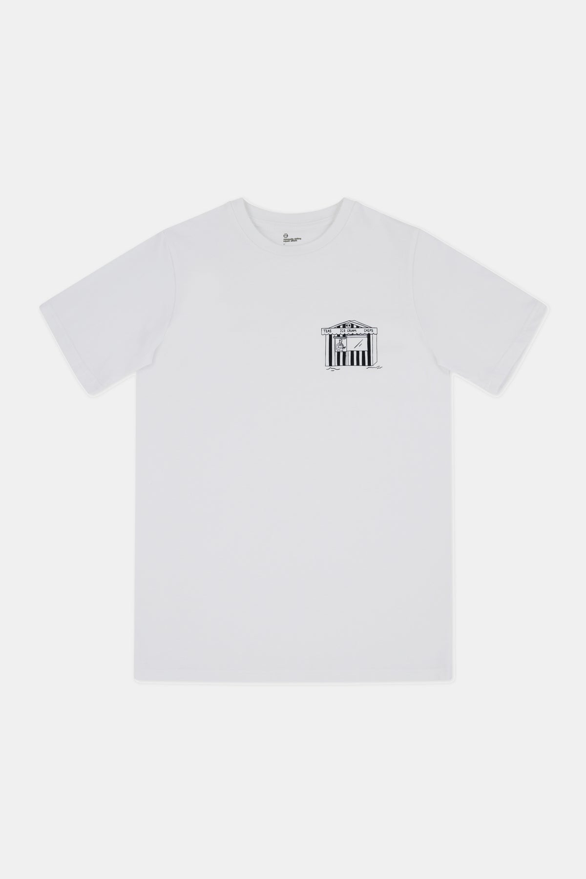 MENS GRAPHIC ICE CREAM HUT T-SHIRT