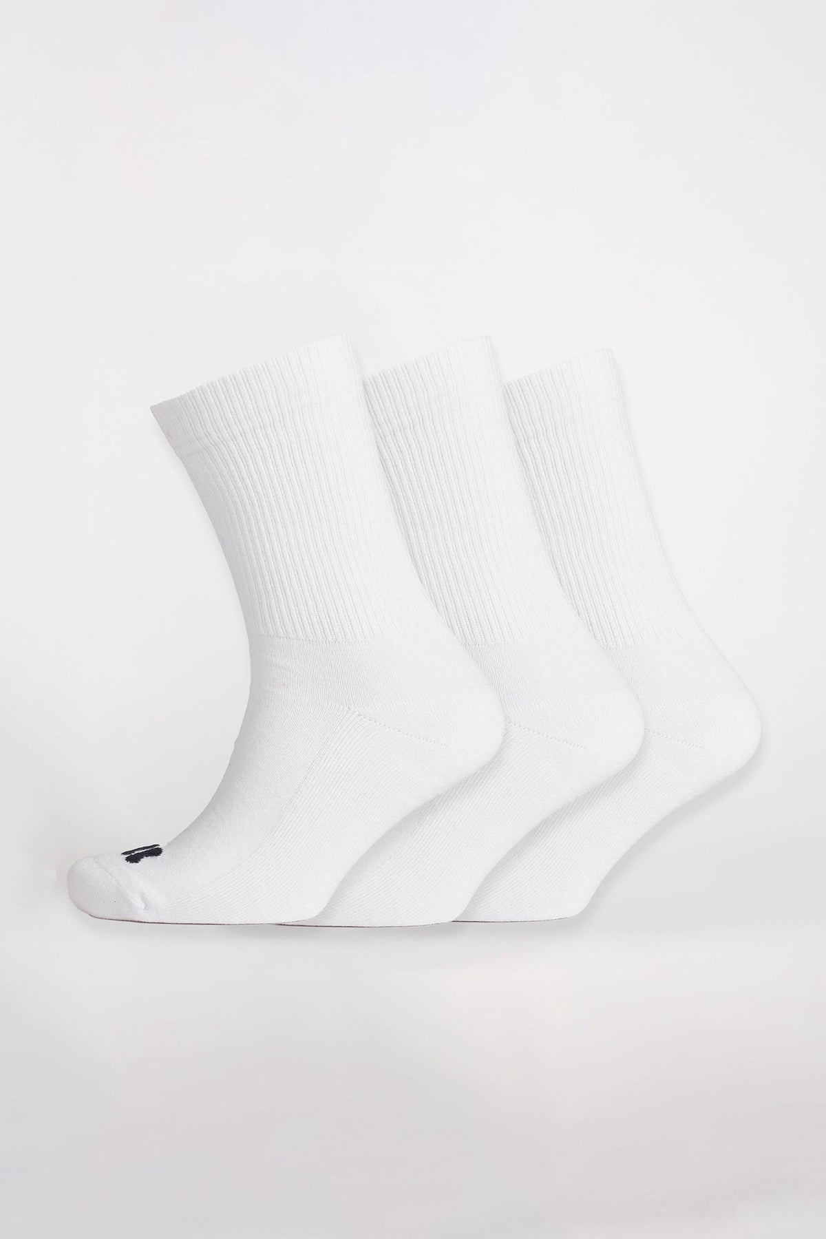 
            Sports Cotton Sock Calf 3 Pack - White