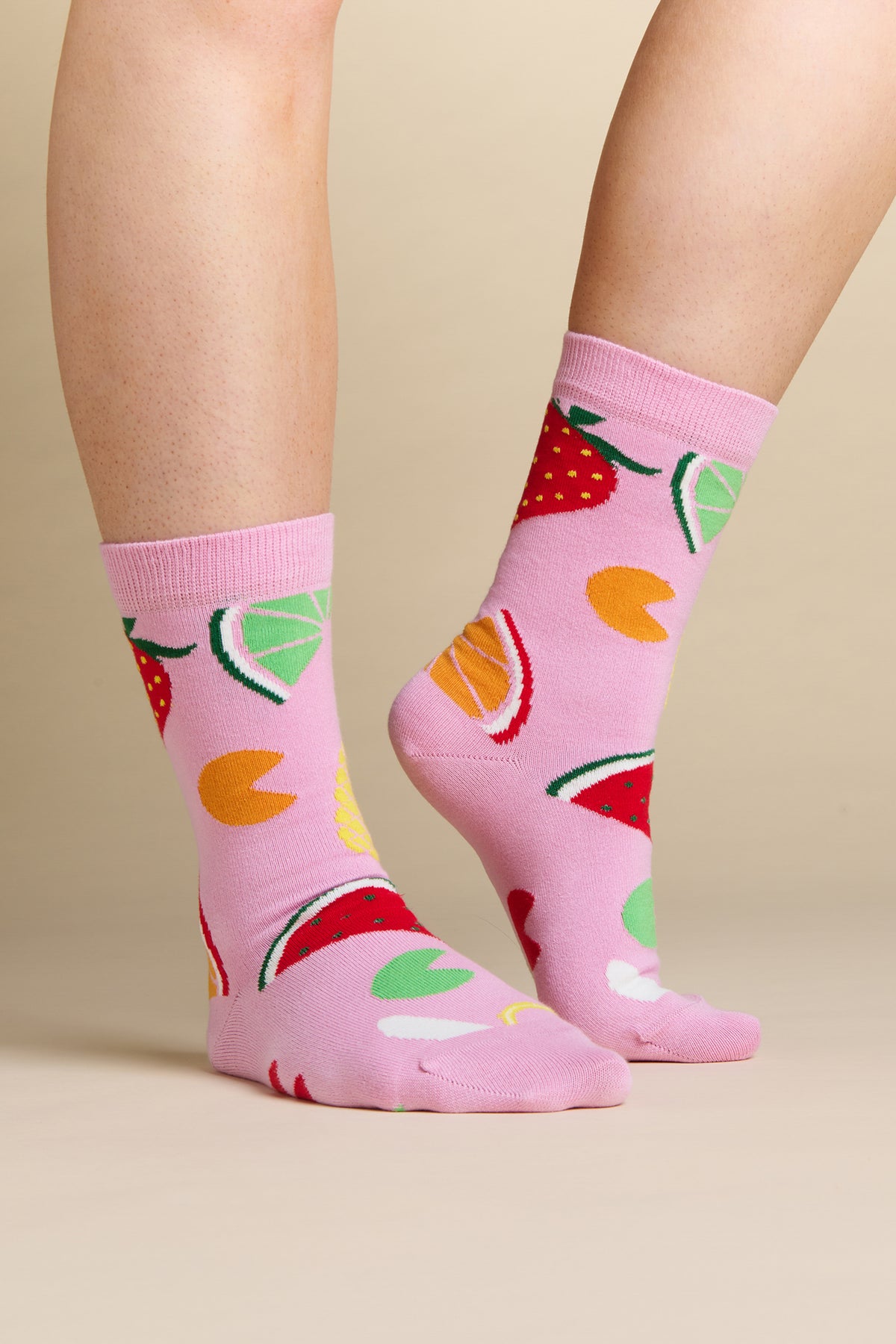 Graphic Cotton Sock 2 Pack Fruit Salad
