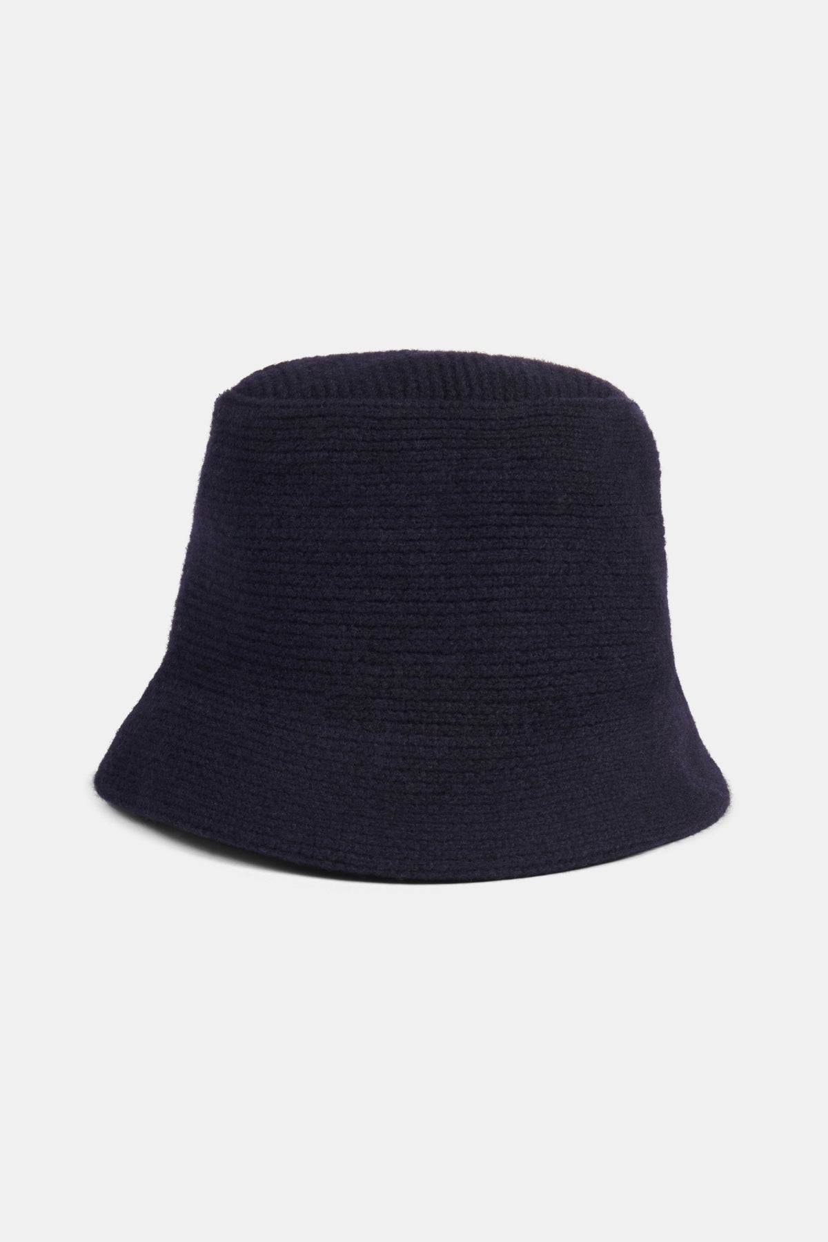 Lambswool Bucket Hat- Navy