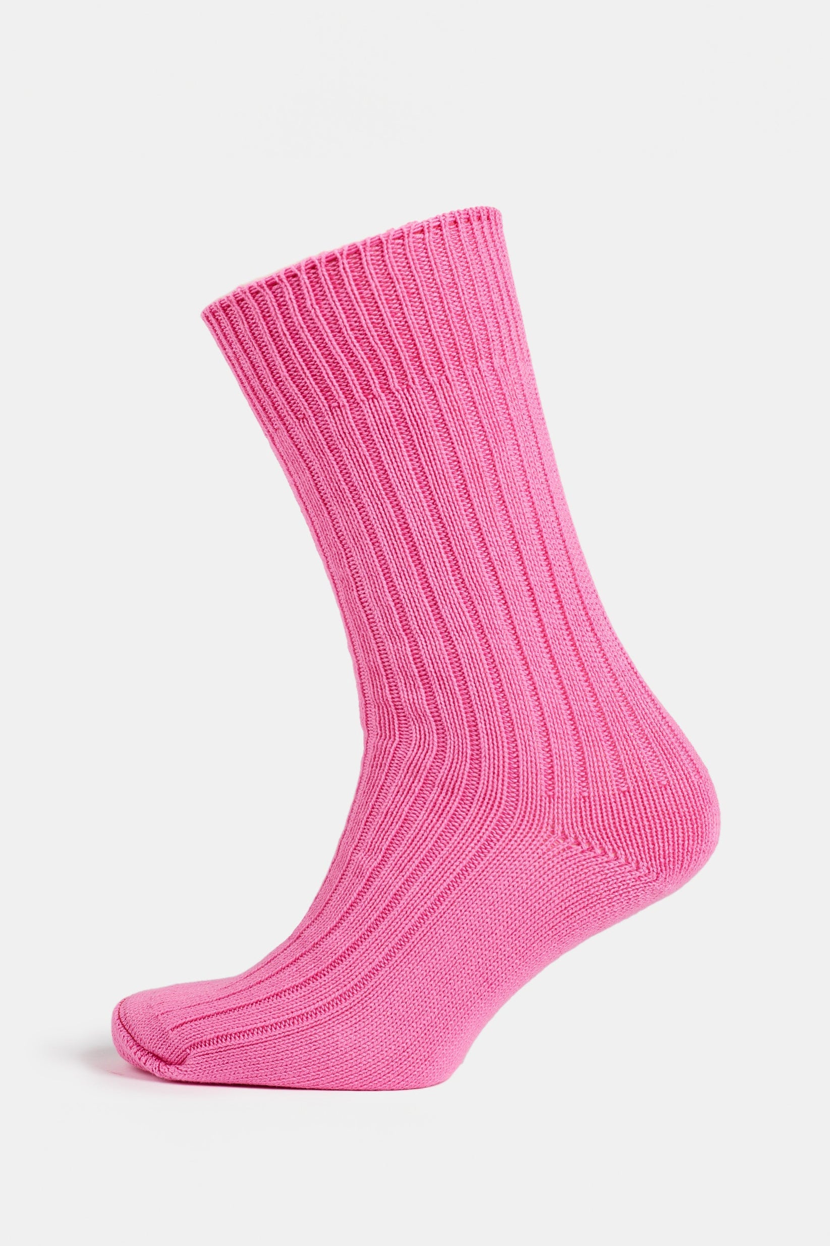 Premium Cotton Sock Rib - Pink - Community Clothing