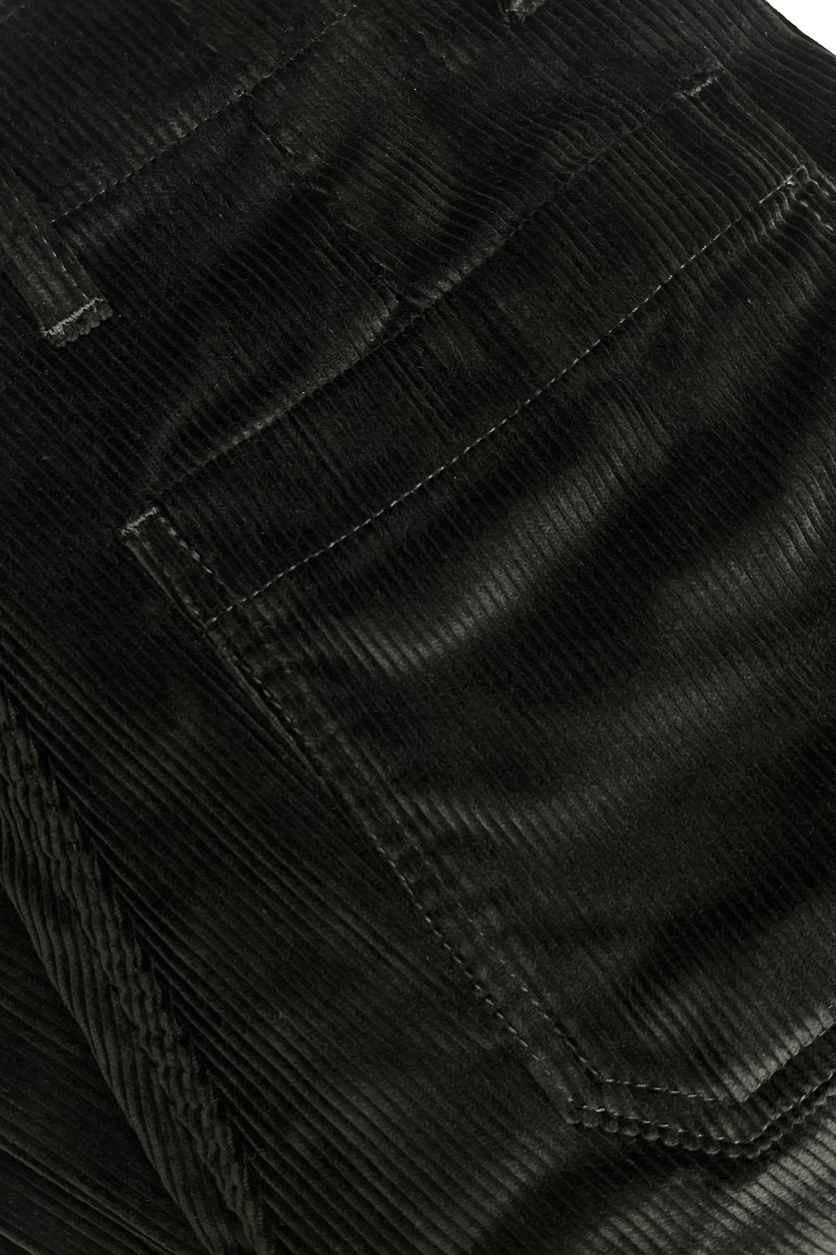 Womens Corduroy Work Trousers- Black