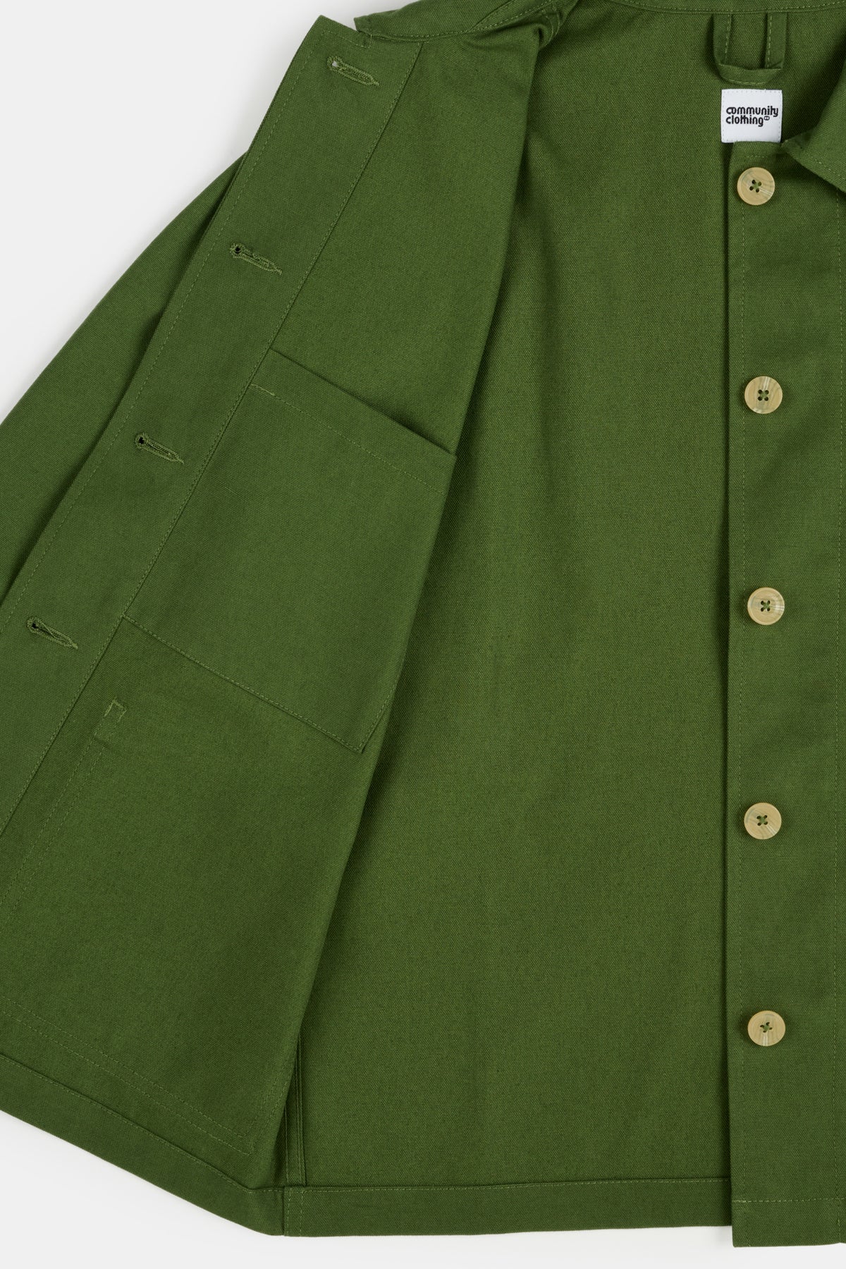 Womens Chore Jacket - Forest Green