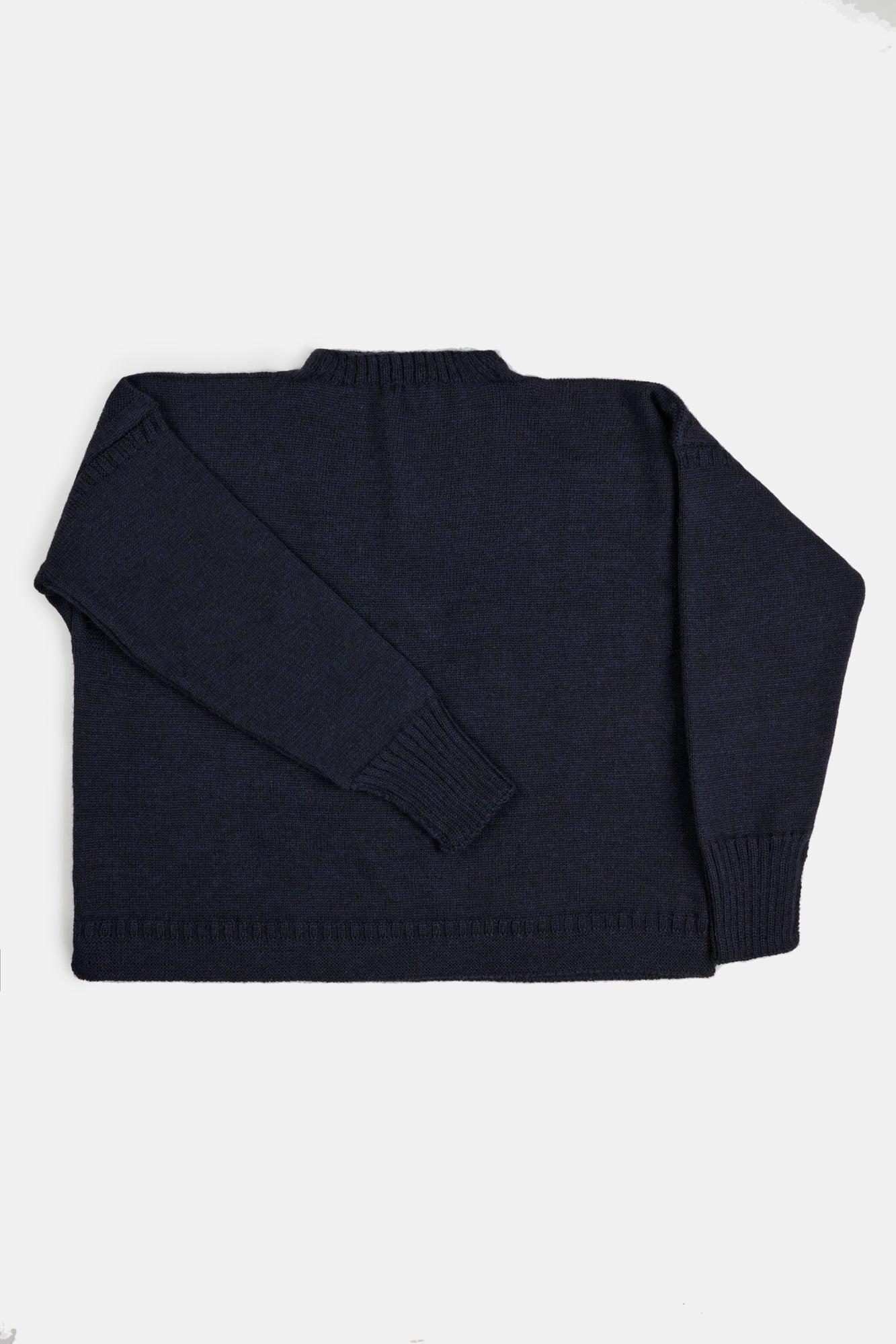 Womens Guernsey - Navy