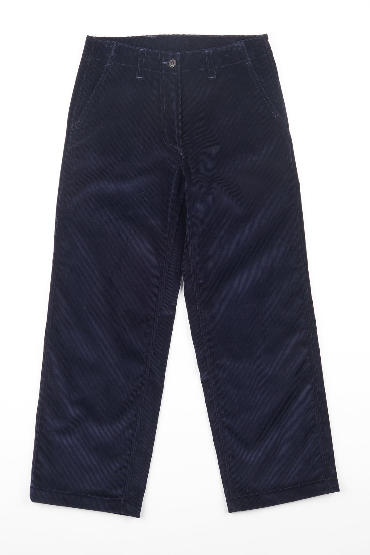 Women's Corduroy Work Trousers - Navy
