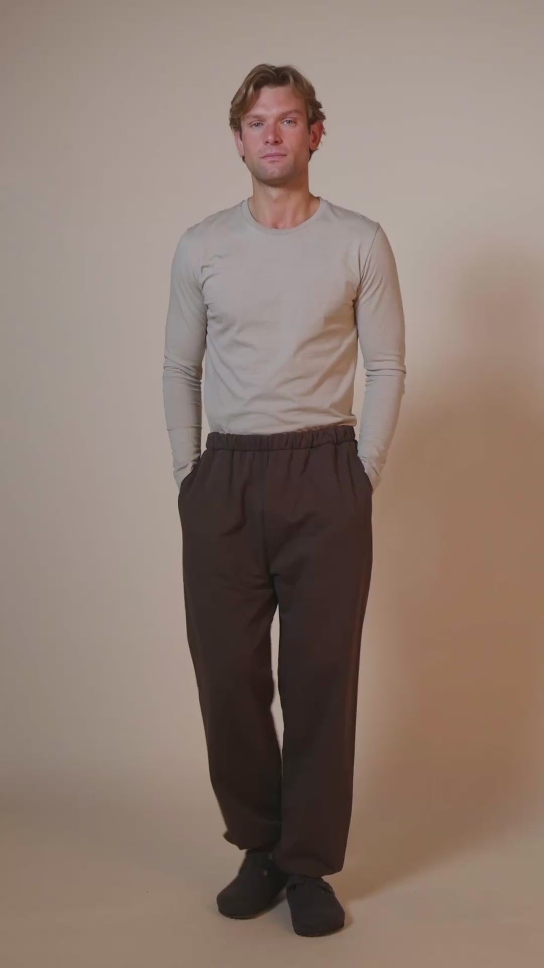 Men's Sweatpants - Chocolate